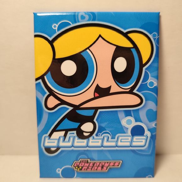 The Powerpuff Girls Bubbles Fridge Magnet Official Cartoon Collectible Decor - Picture 1 of 3
